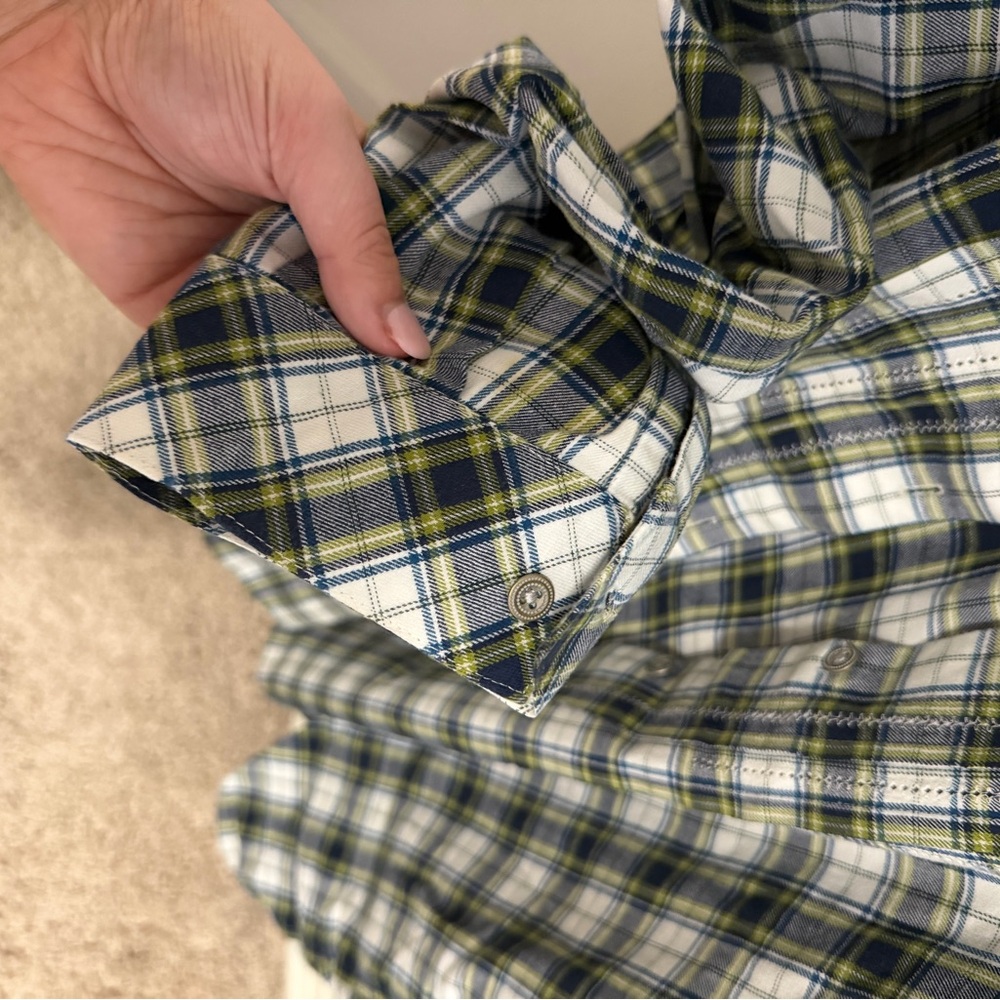 J. Jill Tunic Style Plaid Blouse - Picture 3 of 6
